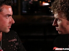 Blonde, Gorge profonde, Érotique, Face assise, Seins naturels, Petite femme, Rugueux, Tatouage