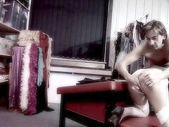 フェラチオ, 茶髪の, 顔射, ナイロン