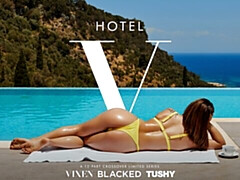 Slaapkamer, Grote kont, Grote mammen, Pijpbeurt, Bruinharig, Hondjeshouding, Interraciaal, Mager