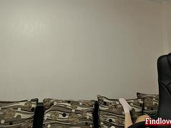 素人, 美女, デカパイ, ディルド, フェティッシュ, オナニー, 一人, オッパイの