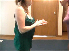 Enthousiasteling, Bruinharig, Lesbisch, Moeder die ik wil neuken