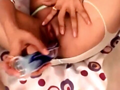 素人, 黒人, 茶髪の, ハードコア, パンティ, 一人, いじめ, おもちゃ