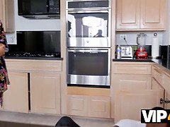 アフリカ人, デカチン, 黒人, Hd, 異人種間, キッチン, 自然山雀, ティーン