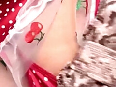 Culo grande, Tetas grandes, Rubia, Tetona, Masturbación, Al aire libre, Tetas