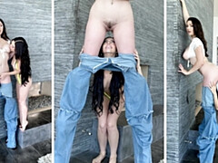 デカ尻, デカパイ, 茶髪の, フェティッシュ, 毛深い, レズビアン, オマンコ, ティーン