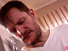 アナル, ブロンド, 気狂い, 下着, 母, オマンコ, オッパイの, 濡れ