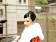 Yuna Satsuki is wearing a kimono while being used by her man