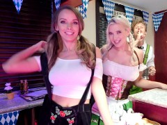 Минет, Две девушки, Втроем