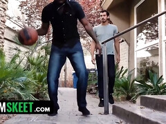 Éjaculation interne, Gorge profonde, Rugueux, Criant, Fessée, Professeur, Adolescente, Plan cul à trois