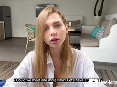 Enthousiasteling, Blond, Vriendin, Hardcore, Huisgemaakt, Biljart, Zuigen, Tieten likken