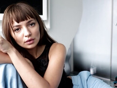 Nana, Brunette brune, Culottes ou slips, Petite femme, Softcore, Solo, Adolescente, Nénés