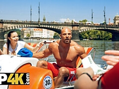 フェラチオ, ぽちゃ, チェコ, Hd, お金, アウトドア, ハメ撮り, 現実