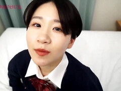 Asiatique, Nana, Mignonne, Hard, Mamelons, Petite femme, Chatte, Élève