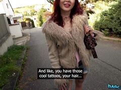 Amateur, Sucer une bite, Queue, Européenne, Faciale, Pov, Public, Tatouage