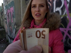 Grosse bite, Gros seins, Blonde, Sucer une bite, Queue, De plein air, Public, Adolescente