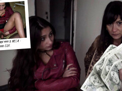 Черные, Минет, Брюнетки, Деньги, Пирсинг, На публике, Реалити, Втроем