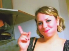 Amateur, Belle grosse femme bgf, Blonde, Sucer une bite, Tir de sperme, Faciale, Hd