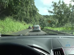 Amateur, Plage, Orgasme, De plein air, Pov, Chatte, Rasée, Nénés