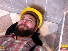 デカパイ, チン, 面白, 巨大, ラティーナ, レズビアン, 赤毛, 三人