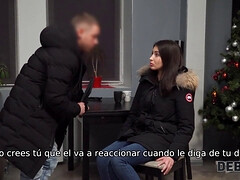 18, 茶髪の, バック, 自家製, 現実, ラフ, ロシア人, ティーン