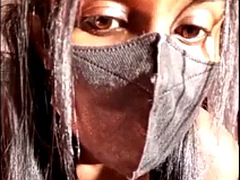 素人, アジア人, 黒人, 茶髪の, ダブル開発, 黒人, 一人, オッパイの