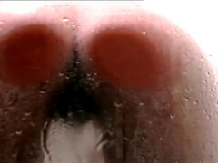 Kont, Grote mammen, Bruinharig, Lul, Vrouw, Orgasme, Alleen, Oud