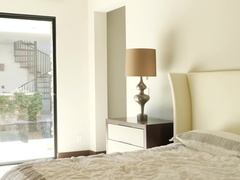 69, お尻, 舐める尻, デカパイ, ボンデージ, 茶髪の, 浮気者, なめる