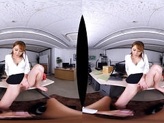 Asiático, Culo, Loco, Japonés, Desnudo, Oficina, Coño, Tetas