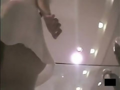 Asiatisch, Japanische massage, Höschen, Öffentlich