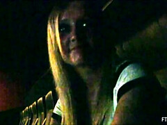 Grosse titten, Blondine, Frau, Hd, Im freien, Solo