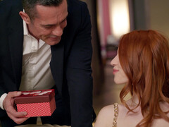 In den arsch, Arsch, Aus dem arsch in den mund, Blasen, Spermaladung, Kehlenfick, Natürlichen titten, Rotschopf