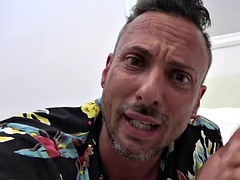 素人, デカパイ, フェラチオ, 捕まる, イタリア人, レズビアン, 淫乱熟女, 三人
