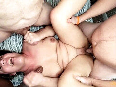 お尻, デブ, 乱交, ドイツ人, 自家製, オナニー, 淫乱熟女, スインガー