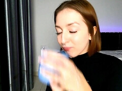 Sucer une bite, Tir de sperme, Gorge profonde, Hard, Masturbation, Nue  à poil, Rugueux, Nénés