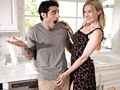 Grote kont, Grote lul, Grote mammen, Blond, Pijpbeurt, Likken, Masturbatie, Moeder die ik wil neuken