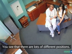 Любители, Доктор, Собачьи, Лизание, В офисе, Киски, Униформа, Подглядывание