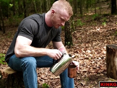 In den arsch, Blondine, Blasen, Fesselspiele, Füsse, Schwul, Erniedrigung, Bestrafung