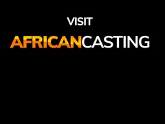 Swaziland hottie with big natural tits POV African casting