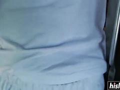 素人, デカチン, デカパイ, 黒人, フェラチオ, 黒人, オッパイの