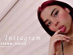 Asiatisch, Tussi, Schwarz, Schwarz, Latina, Solo, Titten