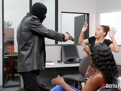 Chica, Tetas grandes, Negro, Mamada, Ébano, Hd, Estrella porno, Realidad