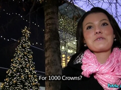 Public Agent - Adorable Babe Suck And Fucks Stranger To Buy Christmas Gifts 1 - Vanessa V