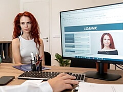 18 jahre, Grosser schwanz, Blasen, Natürlichen titten, Büro, Rotschopf, Jungendliche (18+), Titten