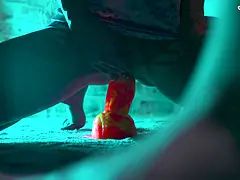 In den arsch, Aus dem arsch in den mund, Blasen, Spermaladung, Klaffend, Hd, Nackt, Piercing