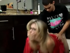 ブロンド, フェラチオ, チン, フェティッシュ, ハードコア, 淫乱熟女, フェラする, ティーン