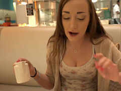 Schwarz, Blasen, Braunhaarige, Besamung, Jungendliche (18+)