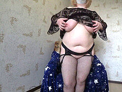 Anal invasion, mummy, plus-size