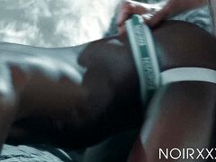 Grosser schwanz, Schwarz, Spermaladung, Kehlenfick, Schwanz, Hardcore, Hd, Muskel