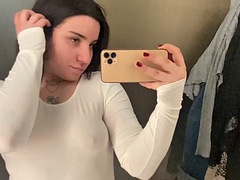 Chica, Tetas grandes, Hendidura, Vestidas, Erótico, Lencería, Sexo soft, Tatuaje
