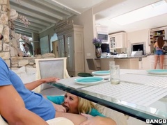 Grote lul, Blond, Bruinharig, Hd, Trio